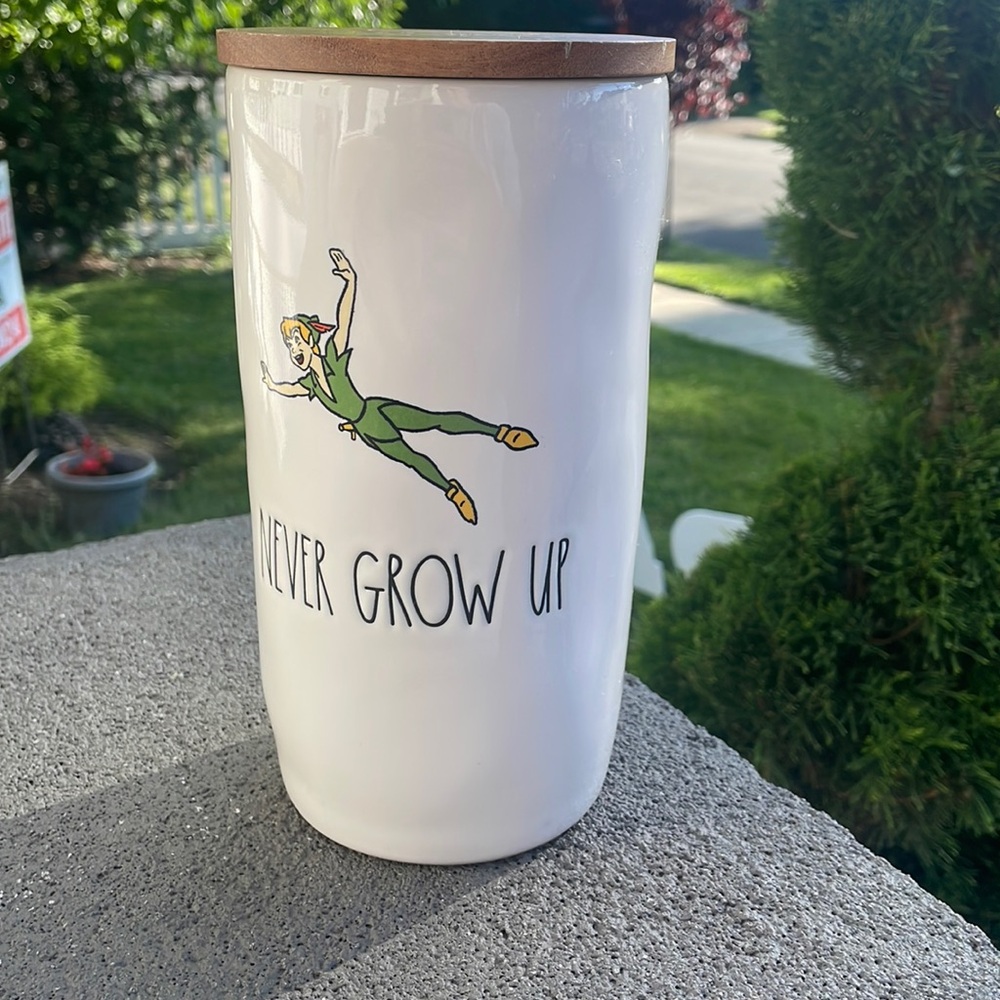 Rae Dunn Disney Peter Pan Canister